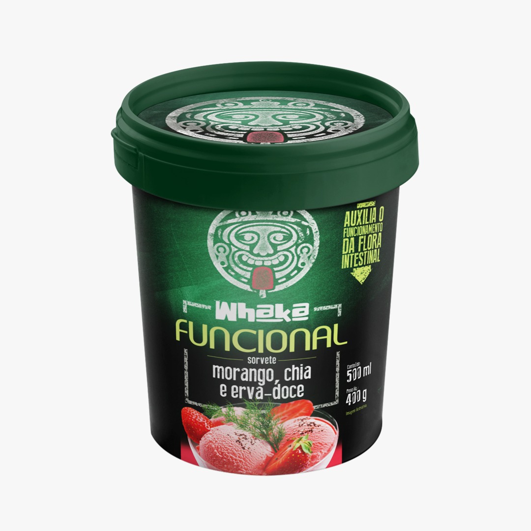Funcional Morango, Chia e Erva-doce
