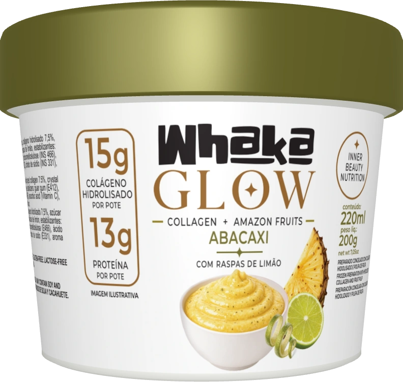 Creme Whaka Glow Abacaxi