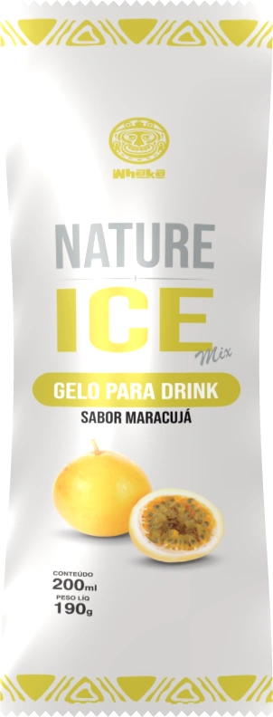 Flavoured Ice, Passion Fruit, Whaka Natura Ice
