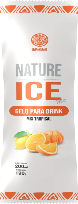 Gelo Saborizado, Mix tropical, Whaka Natura Ice
