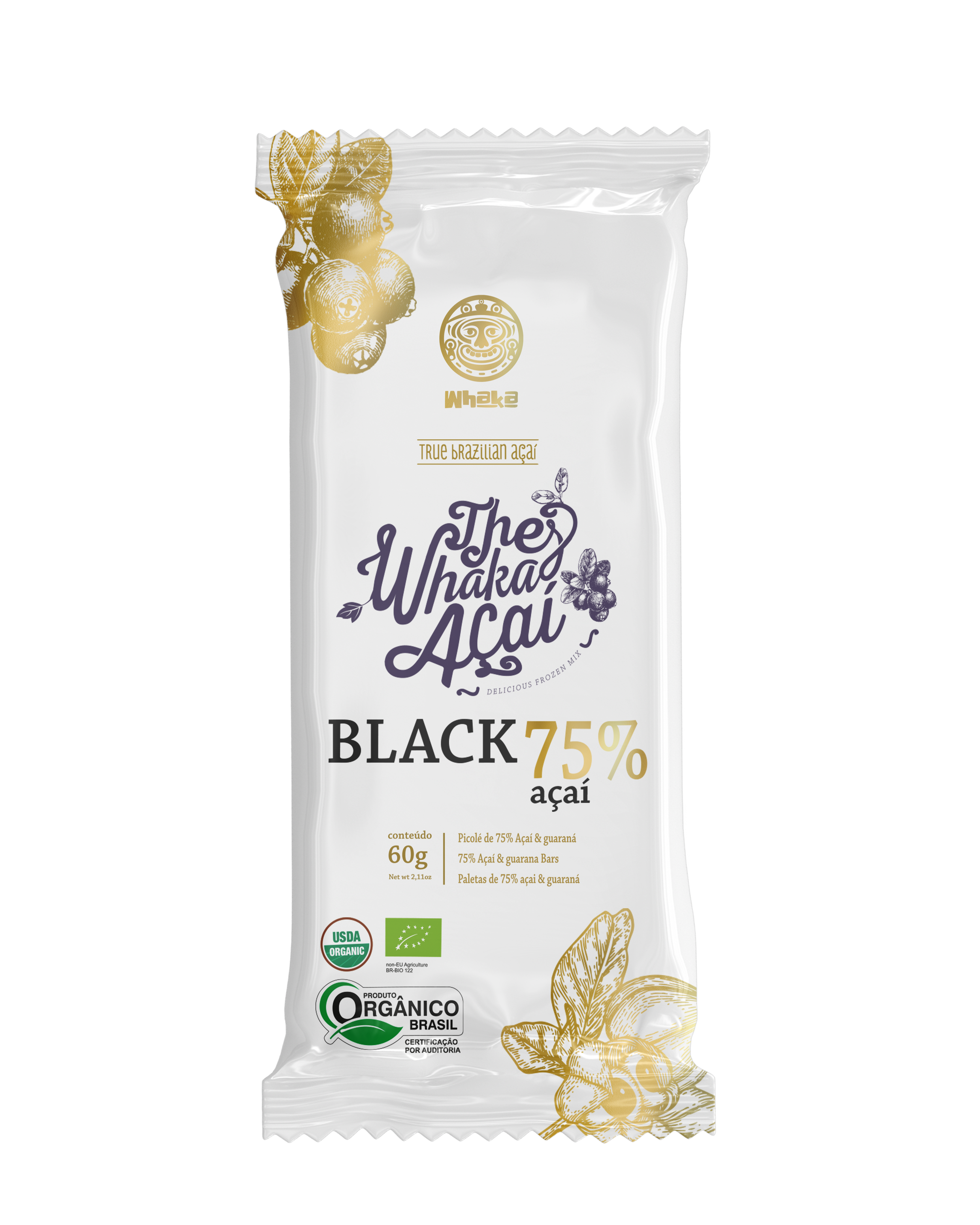 Picolé Black 75%