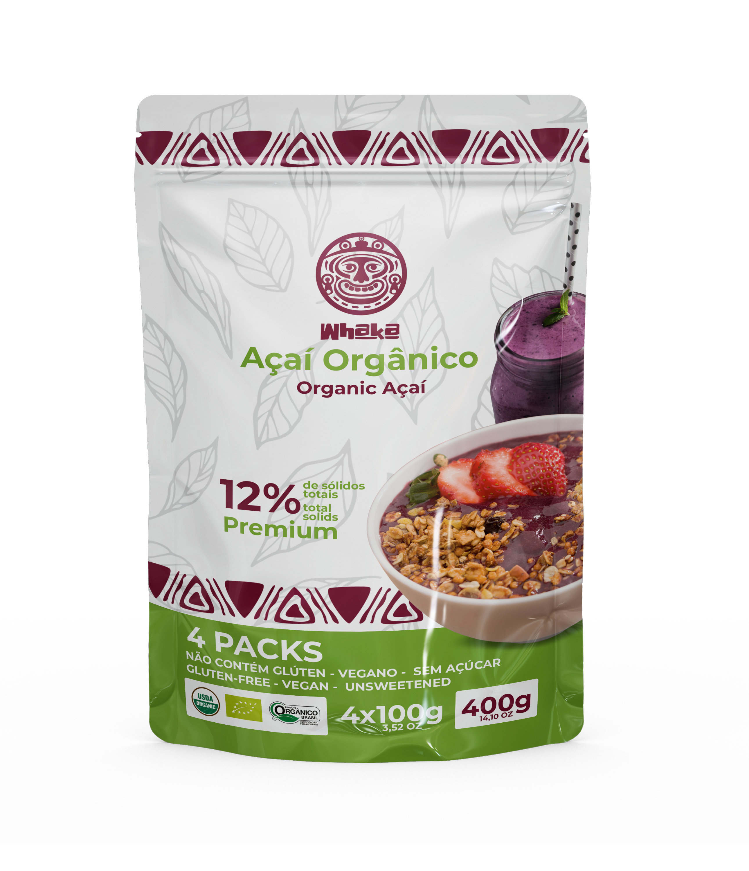 Polpa de Açaí Orgânico