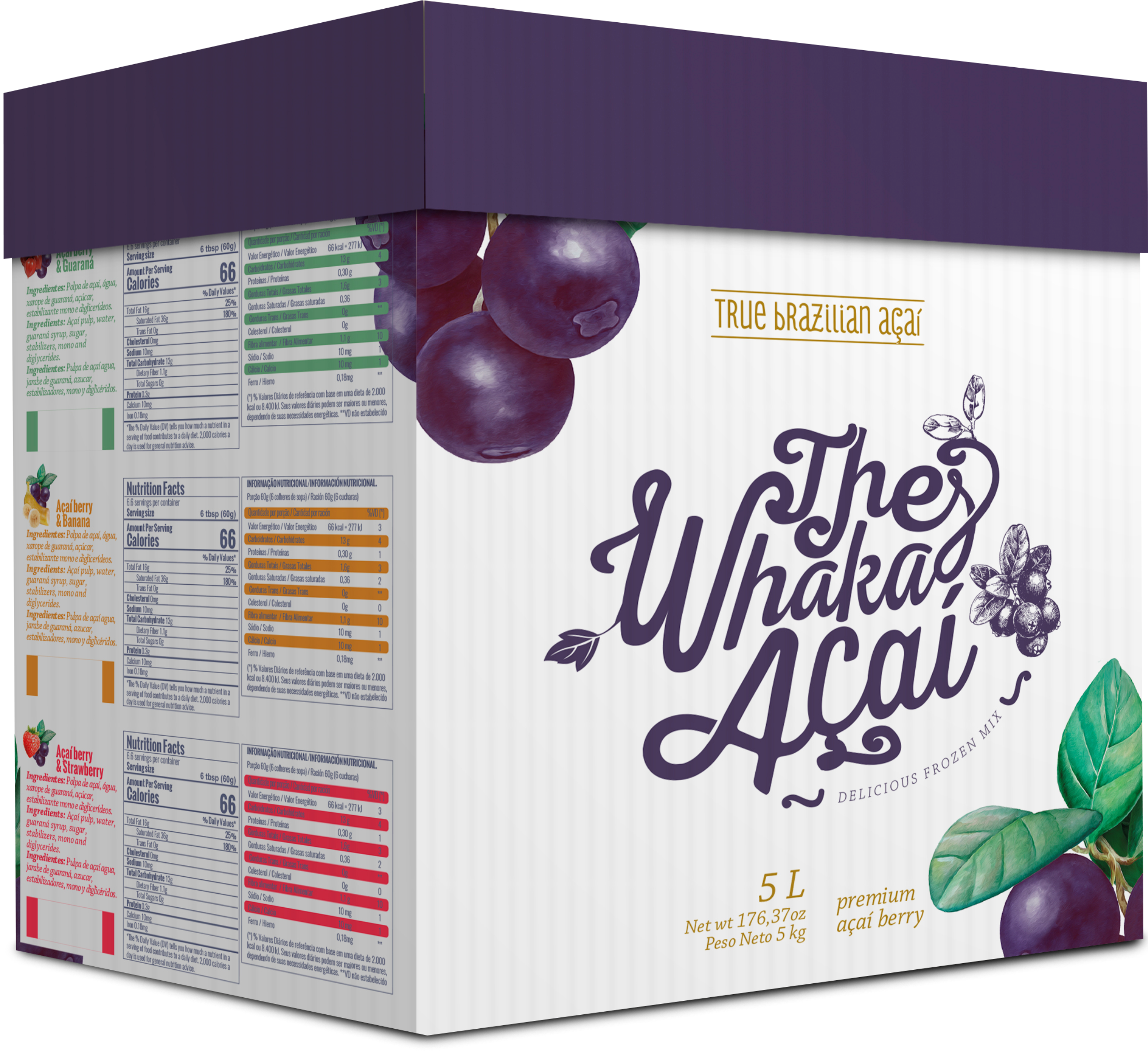 The Whaka Açaí 5 L